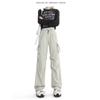 Retro Overalls Straight Wide-leg Casual Pants New Fashion Trend Trousers Tide