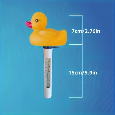 Adorable Duck-shaped Floating Thermometer, Suitable for Hot Tubs, Spas, Bathtubs, and Fish Ponds - Battery-free, Easy To Read