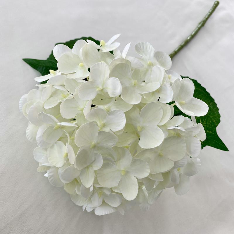 Handcrafted 72piece Silk Hydrangea Artificial Flower For Wedding Decor And Home Styling