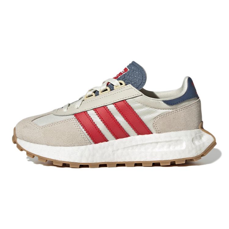 Adidas Originals J Durable Low-Top Sports Casual Shoes Kids Sneakers Gray Red GX9239
