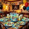 Pirate Theme Birthday Party Decorations Tableware Tablecloth Paper Plates Party Favor Gifts Supplies Souvenirs Baby Shower
