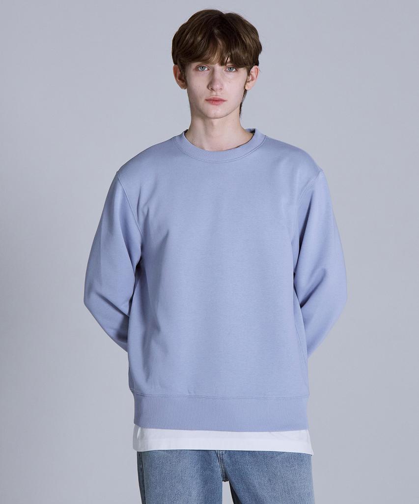 BASIC HOUSE Cp Sweatshirt Blue Lyts0104 (Type A)