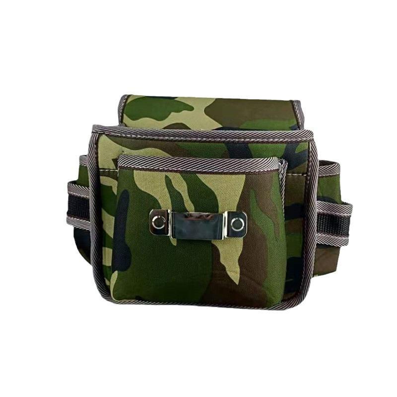 Oxford Cloth Multifunctional Waist Bag, Hardware Tool Pouch Organizer For Woodworking Electricians Repair