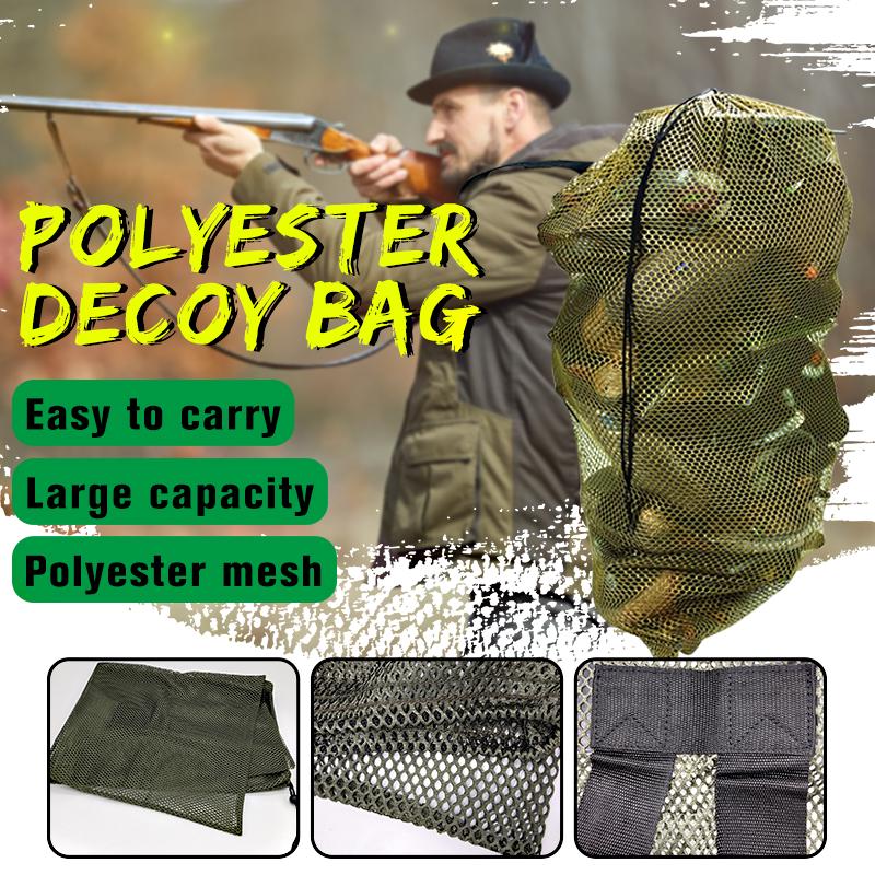 Buy 99cm×83cm Hunting Camping Mesh Decoy Bag Decoy Backpack Mesh Turkey