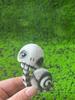 1pc- Halloween Shaking Skull Snail Decoration