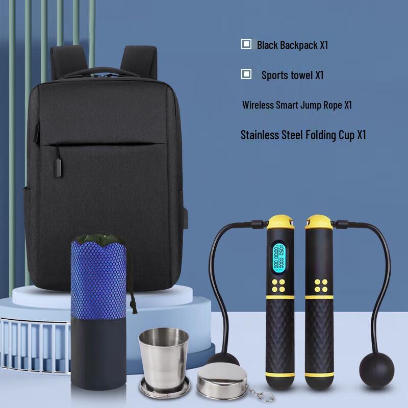 PYKR Sports Gift Set with Insulated Bottle and Backpack