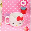 Skater Die-Cut Mug Cup 240ml Hello Kitty Sanrio KD1