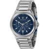 Triconic Blue Metal Silver Men's Quartz Analog R8873639001