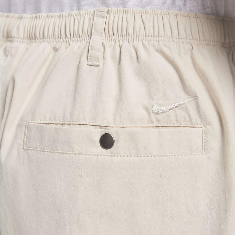 Nike Life Solid Color Elastic Multi-Pocket Casual Shorts Men shorts Light-Red Wood-Brown FN3217-104