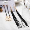 4 Pairs Women Fashion Irregular Fringed Earrings Set