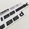 3D ABS Auto Styling Logo XDrive 25i 25d Plakette Heckklappen Emblem Seiten Tür Aufkleber Für BMW X2 X3 XDrive Auto Zubehör