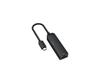 Kabelgebundener LAN-Adapter USB-Anschluss GP-CR452GHP/B (Schwarz) Typ-C