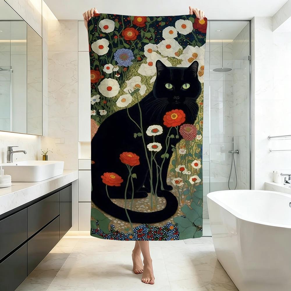Luxuriöses G-Gustav KlimtS Handtuch Fünf-Sterne-Hotelqualität Umweltfreundliche Ultra-Weiche Dicke Handtücher & Strandtücher