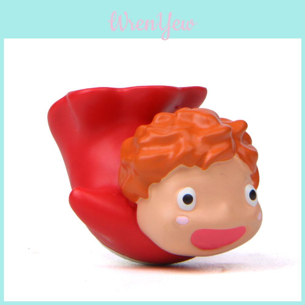 Ponyo On The Cliff Goldfish Resin Model With Garden Style For Home Decor And Gift Giving