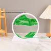 3D Quicksand Hourglass Art: Decompression Landscape Ornament for Home or Office Decor
