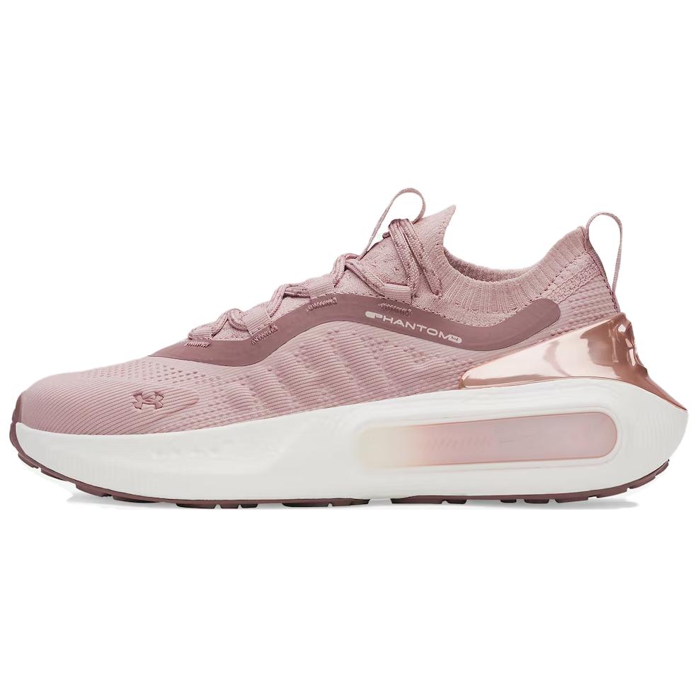 Under Armour HOVR Phantom 4 Chrome - Tourmaline Pink Women Sneakers White-Quartz Metallic-Tourmaline-Pink 6007943-673