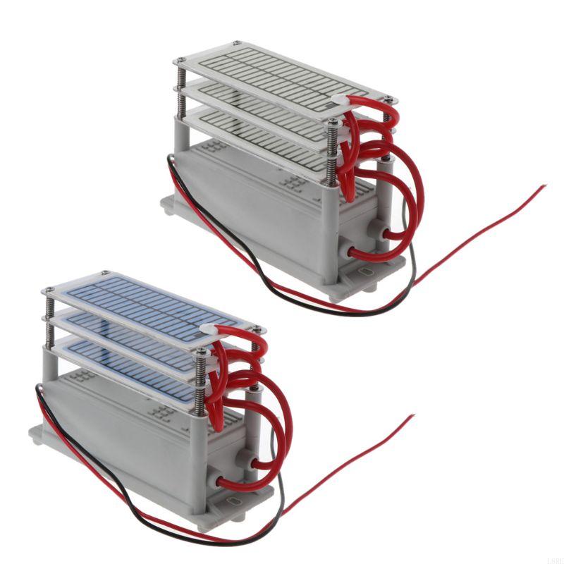 L8RE 220V 18g Generator Integrated Ceramic Plate Ozonizer Stainless Steel Electrode Sterilizer Purifier