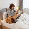 Soft Material Dog Plush Pillow Huggable Design Sleeping Cushion Puppy Sleep Pillow  Sofa Cushion
