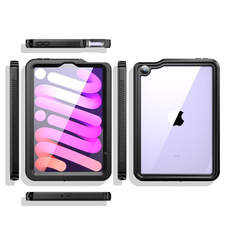 Waterproof & Drop-proof Transparent Protective Case for iPad Mini 6