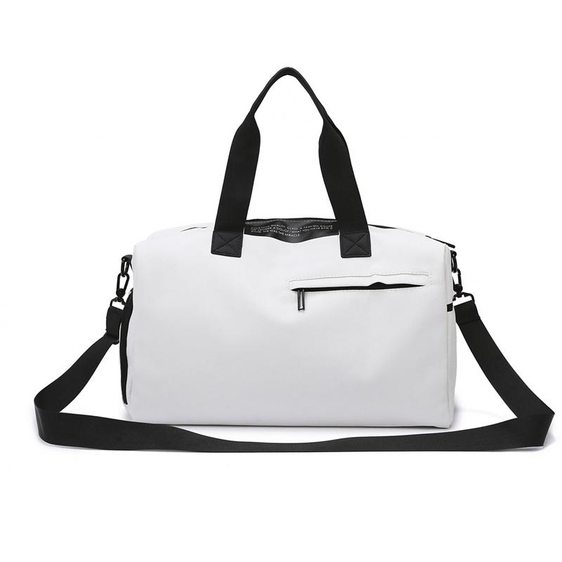 Geantă de gimnastică ușoară bărbați hidrofugă, uscată și umedă, geantă de călătorie separare pantofi Genți femei, geantă portabilă de călătorie de capacitate mare