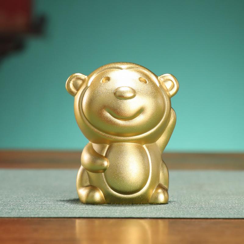 Brass Chinese Zodiac Figurines Gift Set: Rat, Ox, Tiger, Rabbit, Dragon, Snake, Horse, Sheep, Monkey, Rooster, Dog, Pig