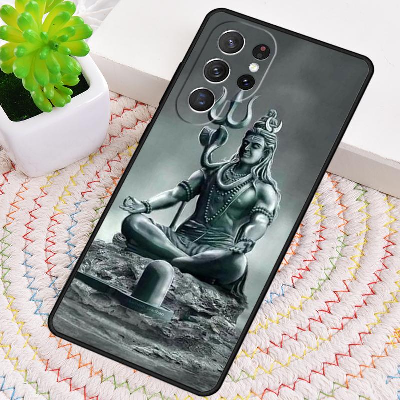 Lord Shiva Hindu God Buddha India Soft Phone Case For Samsung Galaxy Note 10 Pro S26 S25 S24 S23 S22 S21 Plus Ultra Cover