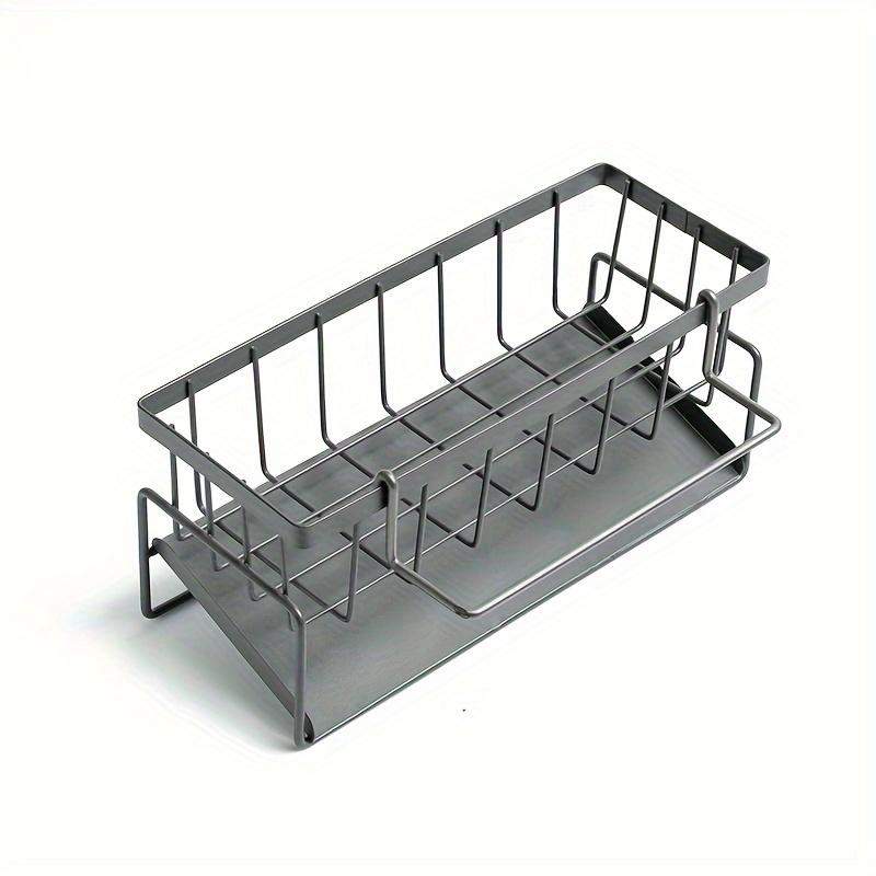 1pc Kitchen Rack, Rag Drain Rack, Punch-free Household Spice Rack, Sink Faucet Sink Rack