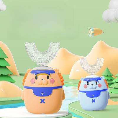 Elektrische Kinderzahnbürste Cartoon Kleiner Löwe Niedlich Weiche Borsten Elektrische Kinderzahnbürste