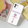 C-Creamy Mami Slim Black Shockproof Phone Case: Snug Fit For Xiaomi 12,11,12S Ultra & Redmi Note 11,10T,9,9A,8Pro,8T,5G