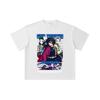 260 GSM Double Yarn 32 Count 100% Cotton Demon Slayer V20 Tomioka Print Unisex Heavy Cotton T Shirt