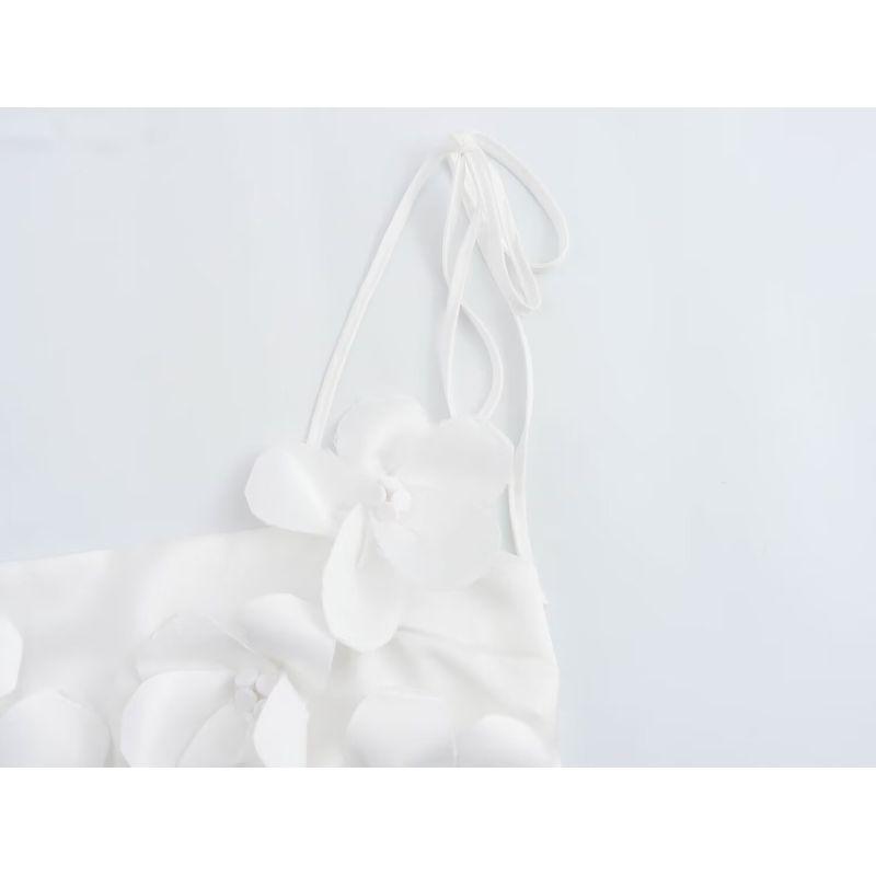 Kaslead New Arrival Women's Clothing Fashion Style Fashion Minimalist Casual Short Flower Sling Tops