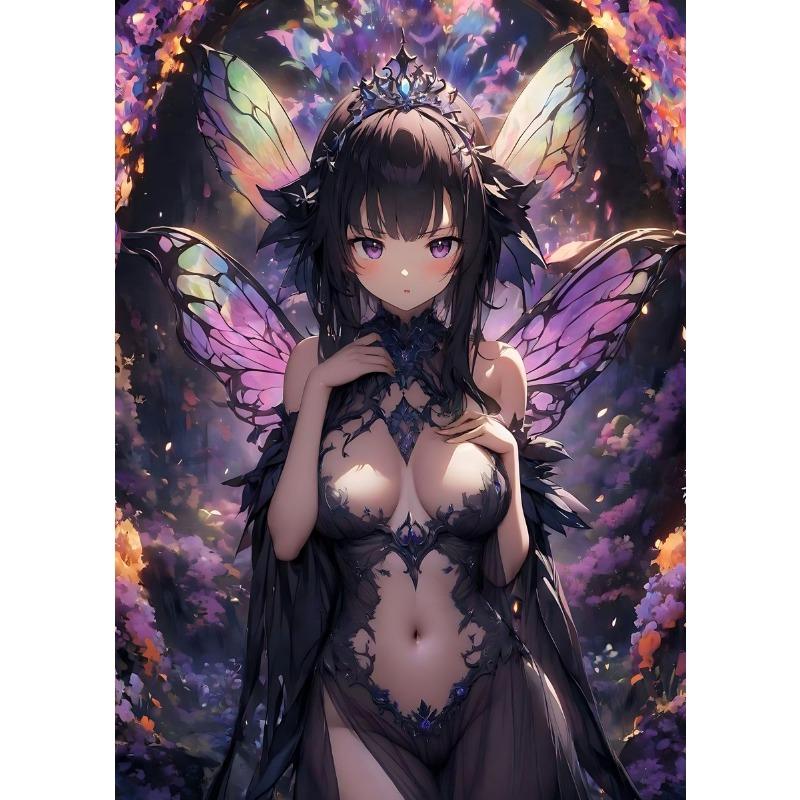 Anime Sexy Girl Cleopatra Posters and Print Canvas Printing Kawaii Cartoon Manga Wall Art Picture for Living Room Home Decor