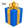 Gift Box with Hidden Compartment Annoying Prank Puzzle Box, 3D Printed Reusable Cash & Card Creative Money Holder, Hilarious Challenge Funny Surprise