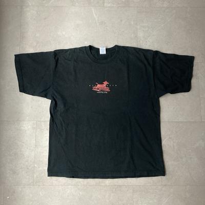 Vintage Nick Kelly Running Dog Fat Lady Sings Folk Rock Band Tee Size Xl