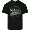 White Locomotive Steam Engine Train Spotter Kids T-Shirt Childrens