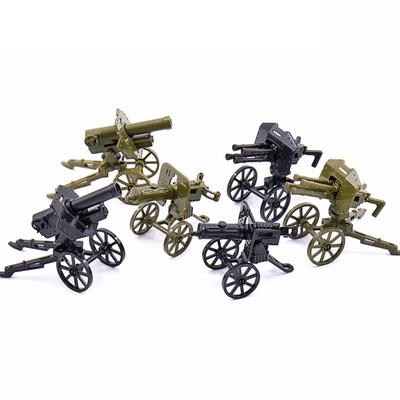 New! Lego Minifigure Military Building Blocks Heavy Machine Gun Anti-aircraft Machine Gun Mountain Cannon