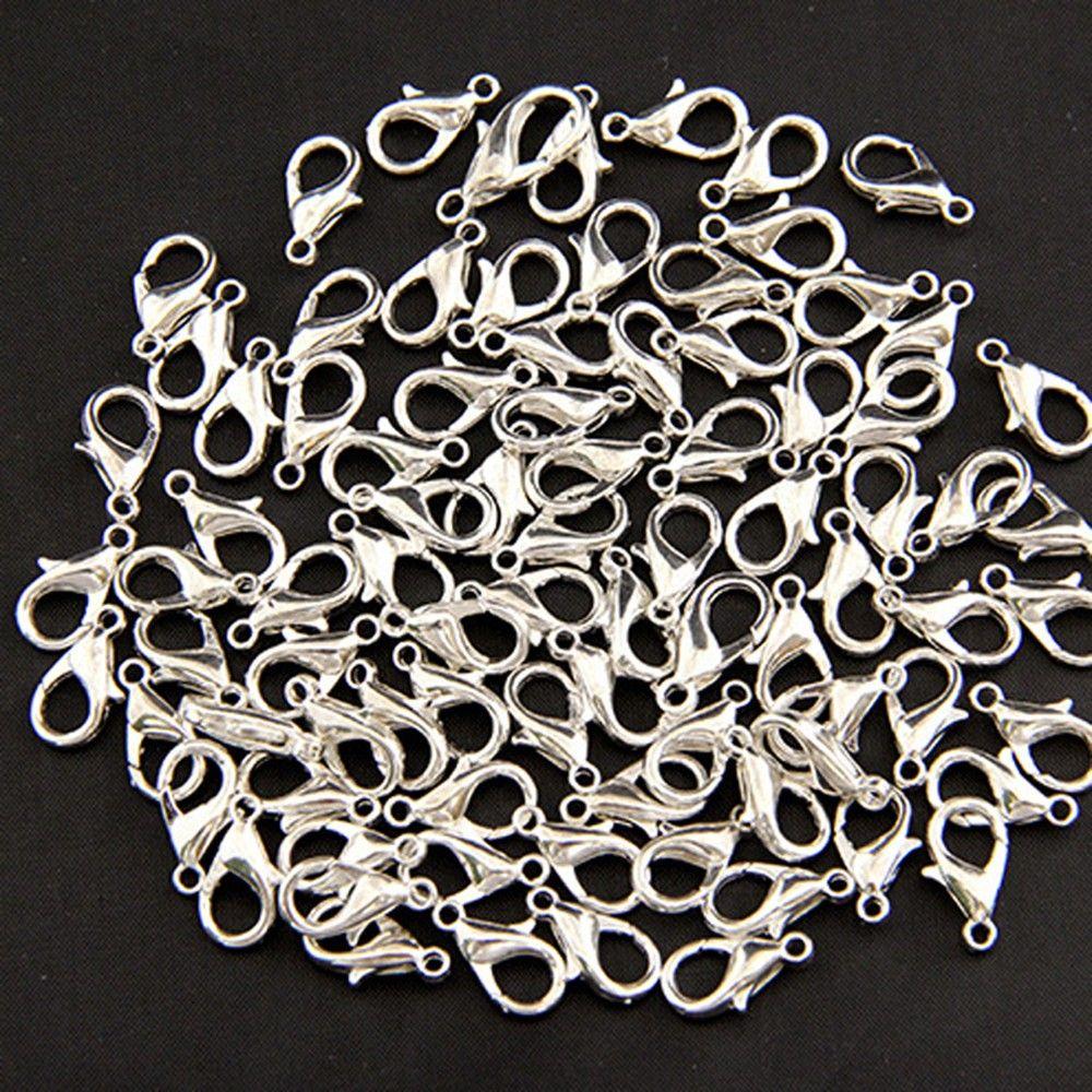 Unique Practical Top Sell Claw Jewelry Fastener Hook Zinc Alloy Lobster Clasps Findings