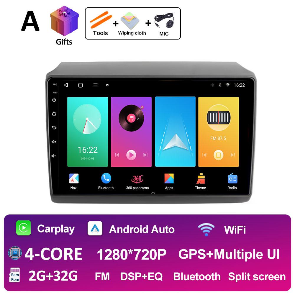 For Fiat Ducato 2007 2008 2009 2010 - 2015 Android 14 Car Audio Video Multimedia Player Cooling Fan GPS Navigation Accessories