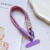 Handwoven Mobile Phone Lanyard Braided Phone Wrist Straps Universal Anti-lost Rope