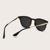 4pcs Fashion Brand Sunglasses Women Brand Desginer Cat Eye Sun Glasses Classical Rivet Cateye Female Shades Eyeglasses UV400