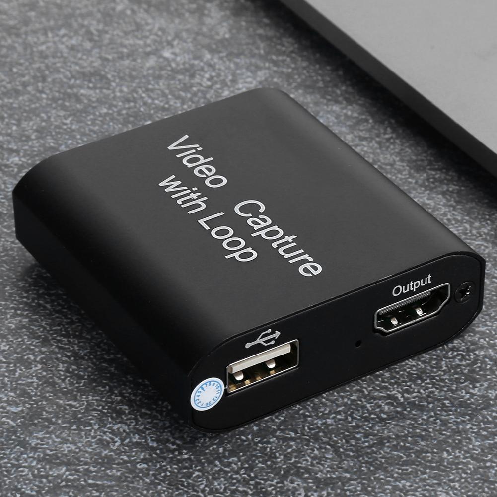 With Loop Out Function HDMI Video Capture Encryption Dongle Card USB2.0 4k 1080P