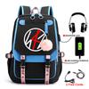 Korean Stray Kids Backpack Student Bag Men'S And Women'S Fashion Backpack Travel Bag Usb Computer Bag