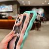 Macaron Big Wave Soft Phone Case for iPhone 11 12 13 14 15 Pro Max Samsung A13 A23 A14 A24 A53 A54 A55 Xiaomi Redmi Note 13 12C Cover A50 Sommer Ray
