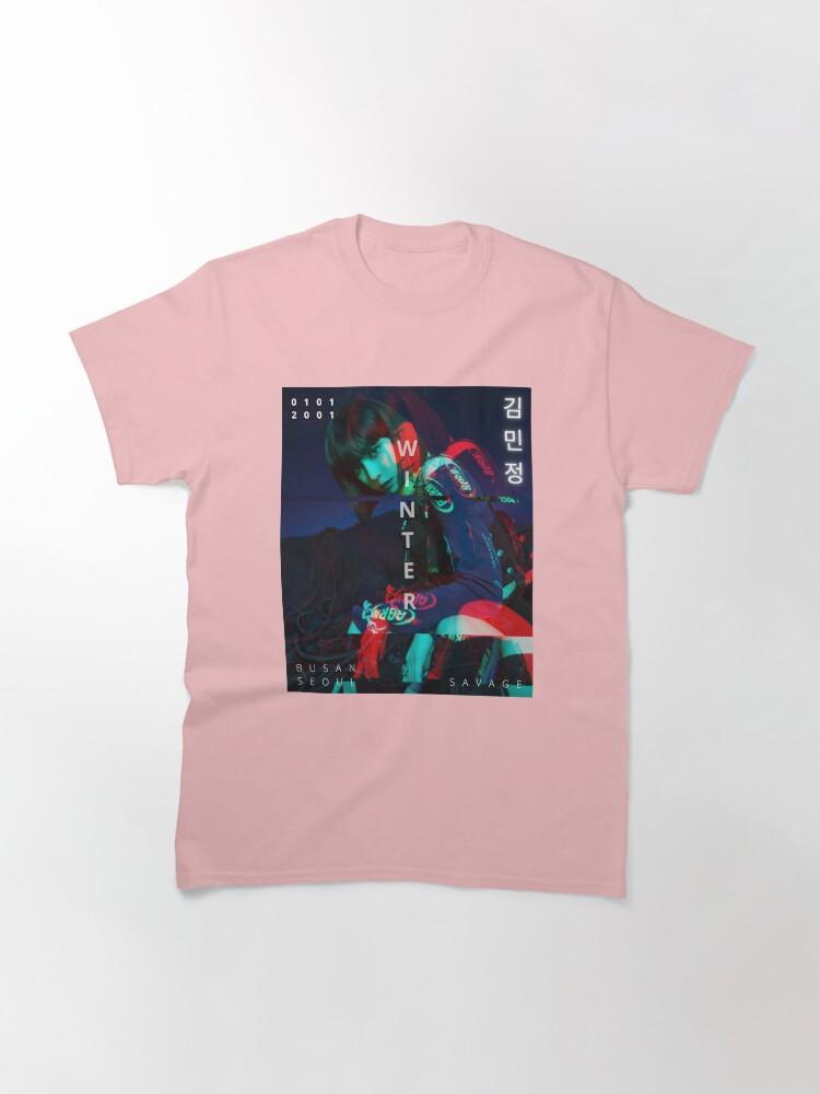 aespa Winter SAVAGE Glitch Version Classic T-Shirt