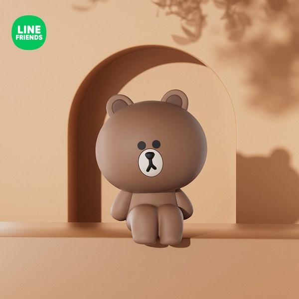 

Фигурка-автомобиль Line Friends, 1 шт., коричневый