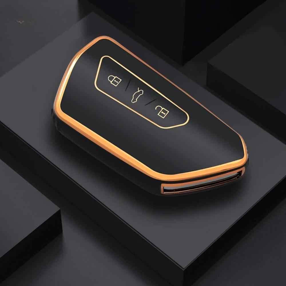Fashion TPU Car Key Case Cover Shell Fob for Volkswagen VW Golf 8 MK8 ID-4 ID-6 for Skoda Octavia A8 for Seat Leon FR MK4 Cupra