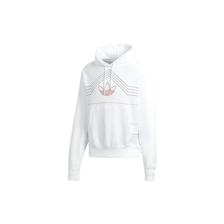 adidas originals Ewing Hoody Casual Sports Pullover White Men s DV3102 L