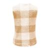Plaid Fleece Vest For Women  Fall Winter Fuzzy Thermal Warm Sleeveless Jacket Trendy Outwear