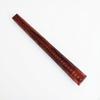Wooden Measuring Ruler, precise Scribing Tool, Handmade Red Sandalwood Brown 33x3.5x0.7cm