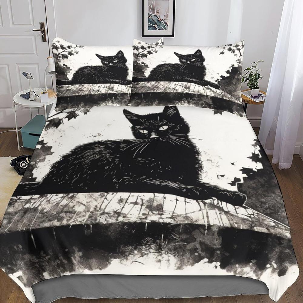 3D Cartoon Animal Dog Duvet Cover Sets, Children'sTeenagers Bed Linen 3-Piece Duvet Covers, Microfibre,Room Decor  Duvet Cover
